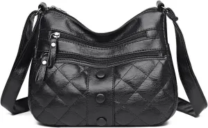 Shoulder bag Ladies PU Leather Casual Shoulder Bags For Women Storey Large Capacity Women Crossbody Shopper Bags