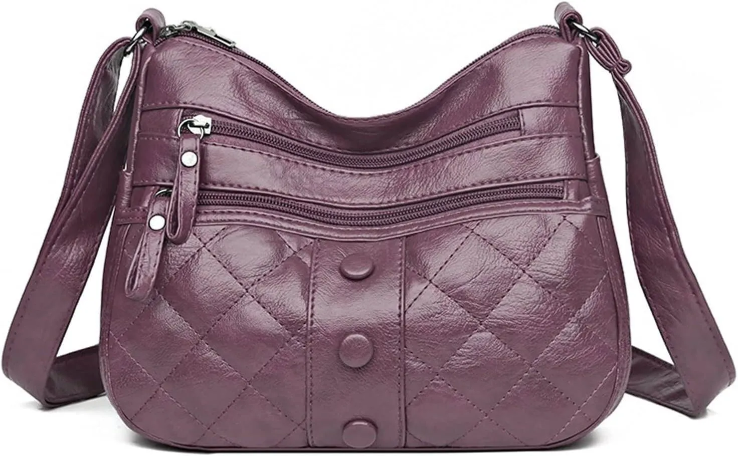 Shoulder bag Ladies PU Leather Casual Shoulder Bags For Women Storey Large Capacity Women Crossbody Shopper Bags
