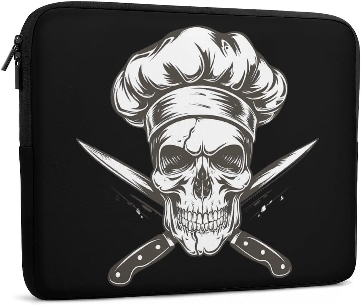 Skull Chef Gangster Personalized Laptop Bag Business Casual Laptop Cases Slim Computer Bag Briefcase