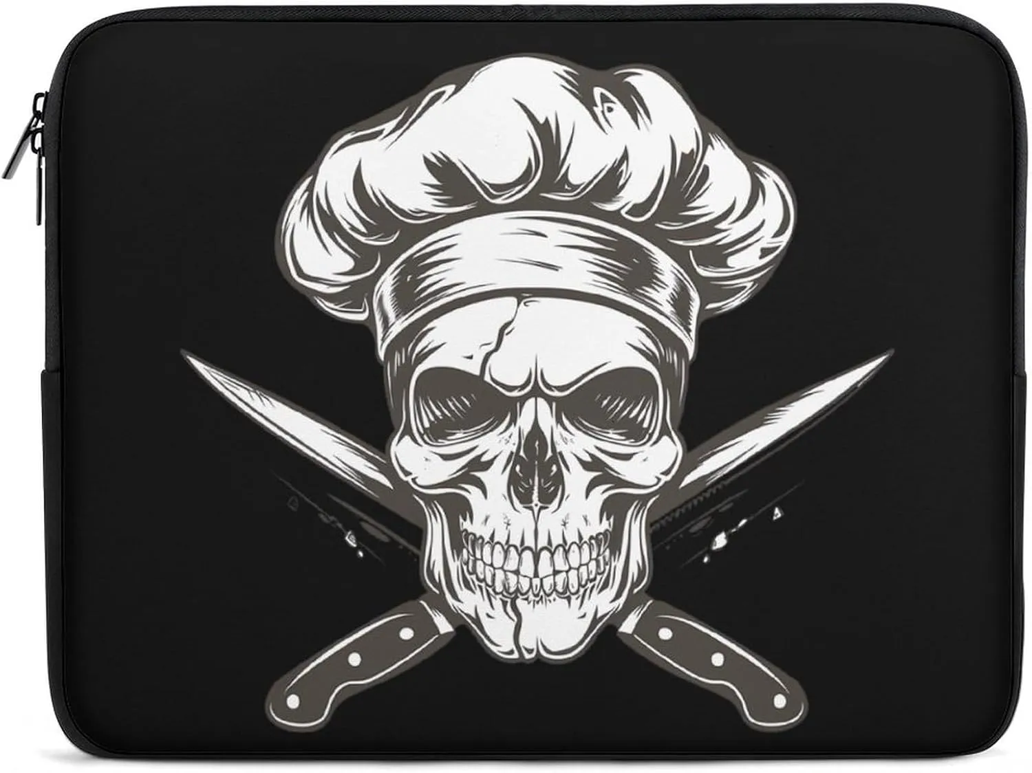 Skull Chef Gangster Personalized Laptop Bag Business Casual Laptop Cases Slim Computer Bag Briefcase