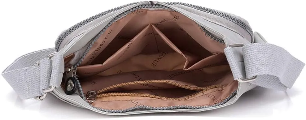 Small Crossbody Bag Shopping Women Daily Elegant Nylon Messenger Bags