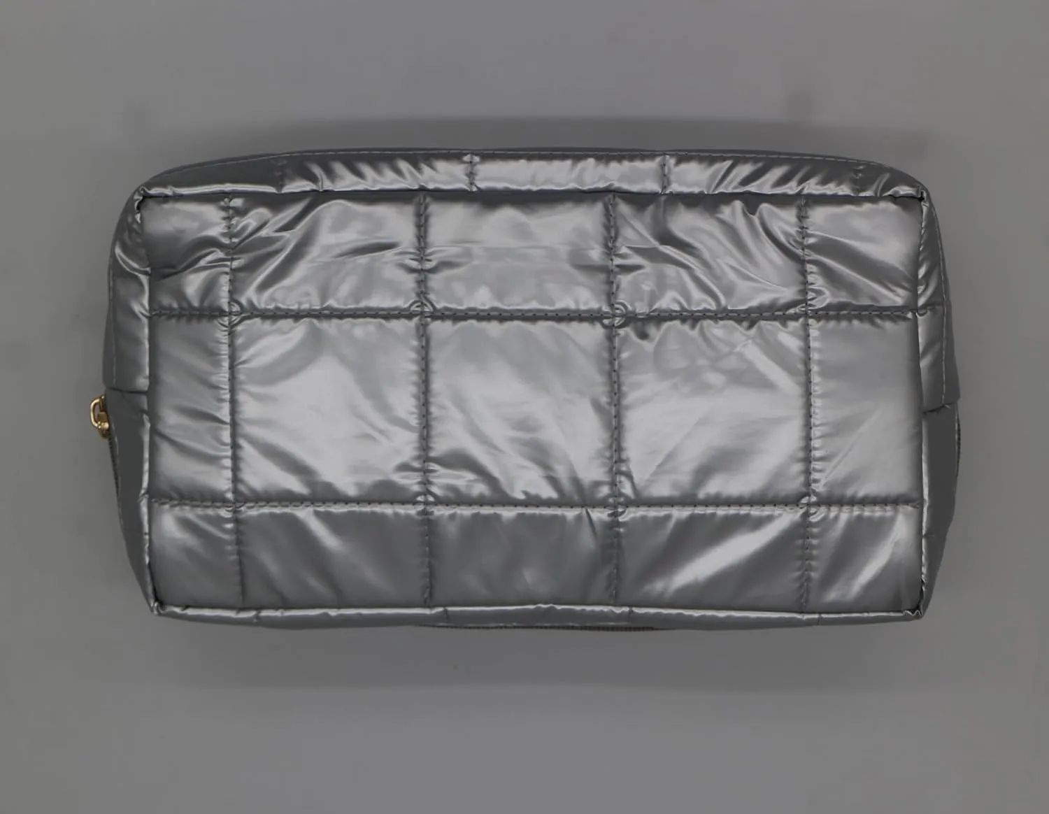 STRAID Puffy Cosmetic Bag (SILVER)