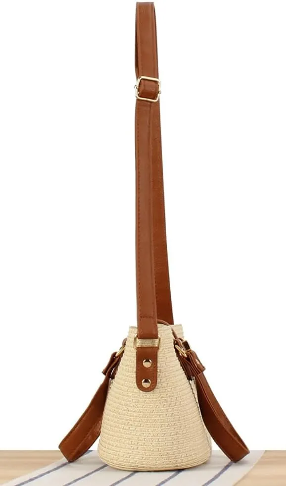 Straw Hobo Bags for Women Tote Bag Woven Shoulder Bags Large Handbag Purse Crossbody Bag Summer Beach Casual
