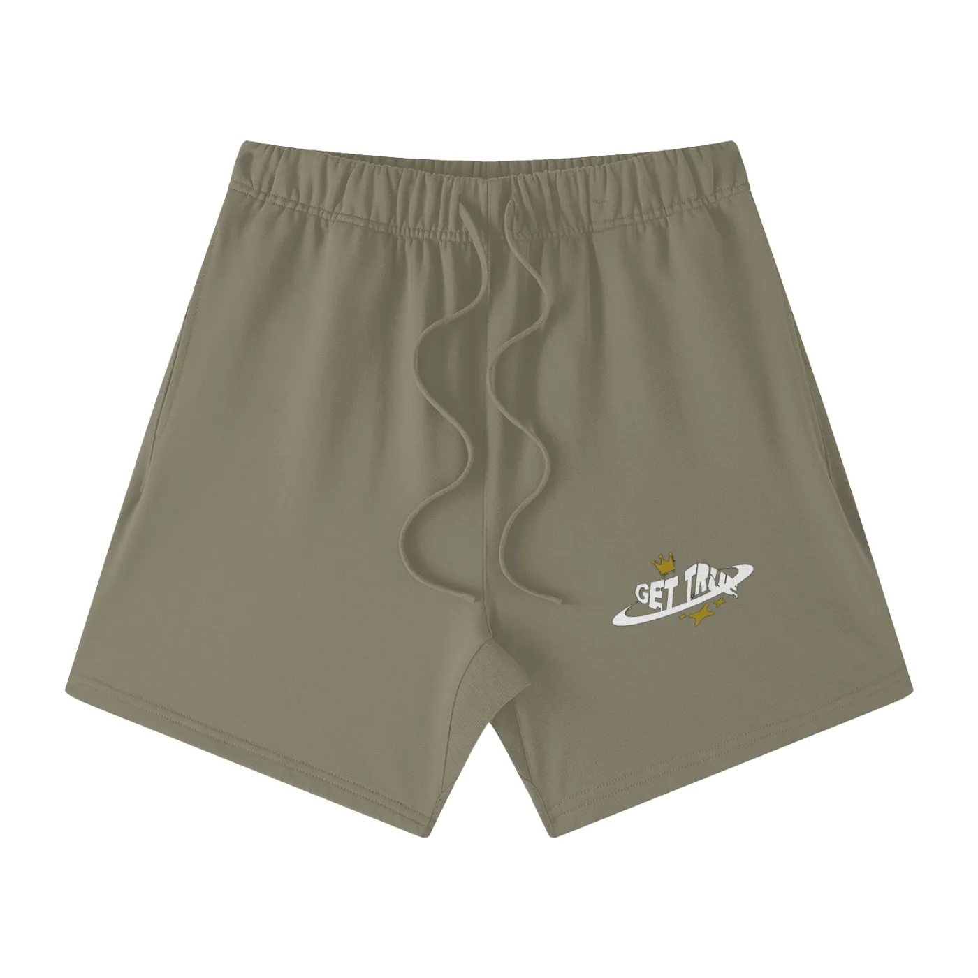 Streetwear Unisex Heavyweight Earth Tone Loose Fit FOG 100% Cotton Shorts