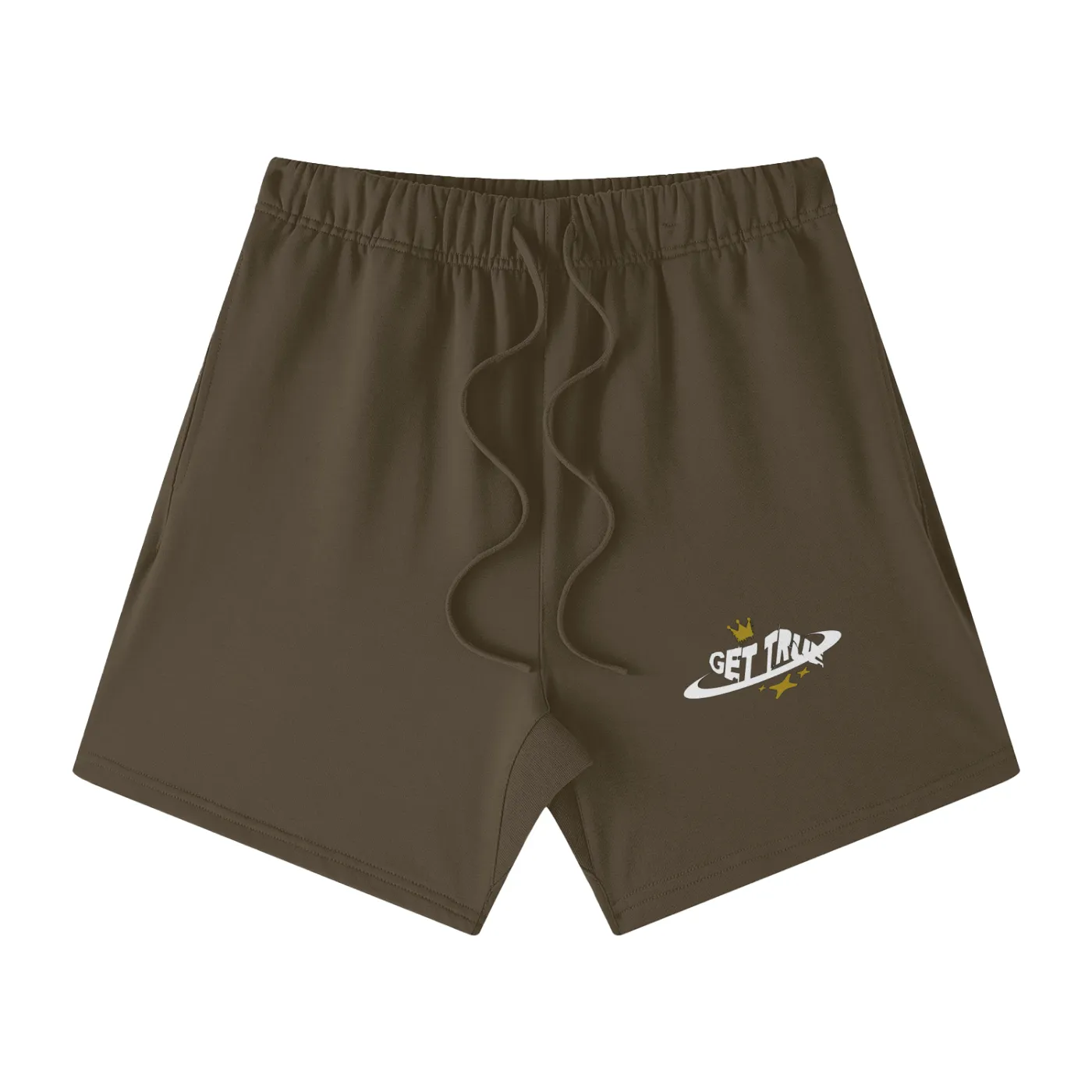 Streetwear Unisex Heavyweight Earth Tone Loose Fit FOG 100% Cotton Shorts