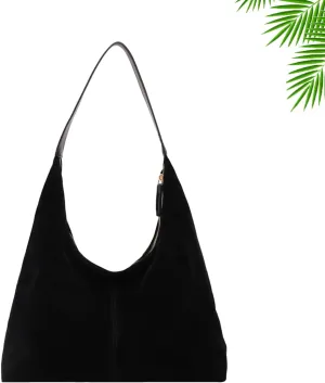 Suede Hobo Bag for Women,Suede Tote Bags for Women Work Bags, Slouchy Bag Hobo Handbag