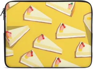 Sweat Cheesecake Lover Personalized Laptop Bag Business Casual Laptop Cases Slim Computer Bag Briefcase
