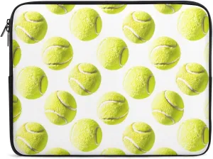 Tennis Balls Personalized Laptop Bag Business Casual Laptop Cases Slim Computer Bag Briefcase