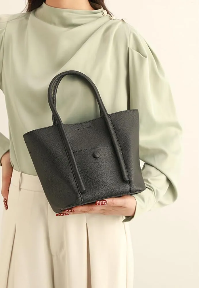 Trendy Tote Bag Women 2025 Large Vegan Shoulder Crossbody Bags Satchel Top Handle Purses Classic Bucket Handbags