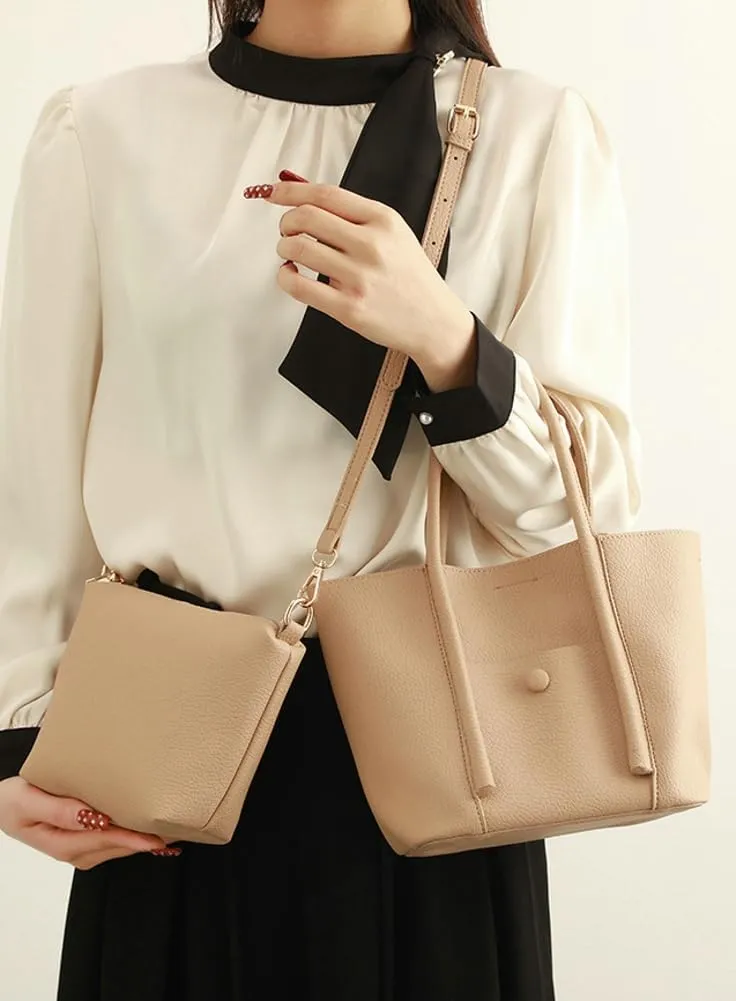 Trendy Tote Bag Women 2025 Large Vegan Shoulder Crossbody Bags Satchel Top Handle Purses Classic Bucket Handbags