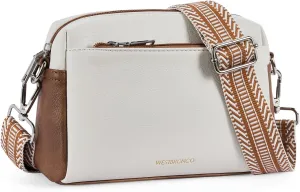 WESTBRONCO Small Crossbody Bags for Women, Shoulder Handbags, Satchel Purse with Adjustable Strap