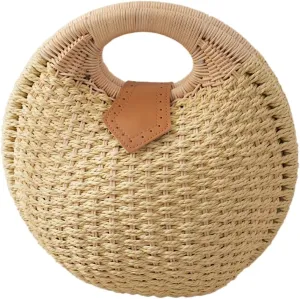Woven Hobo Tote Bags Chic Handbag Shoulder Bag Purse Small Purse Casual Bags Large